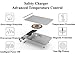 Aluminum Wireless Charger Pad,iPhone X Wireless Charger,7.5W Fast Qi Wireless Charging Stand Qi-Certified Wireless Charger for iPhone X,iPhone 8/8 Plus,10W Fast Charge for Samsung S9/S9+/S8/S8+/S7