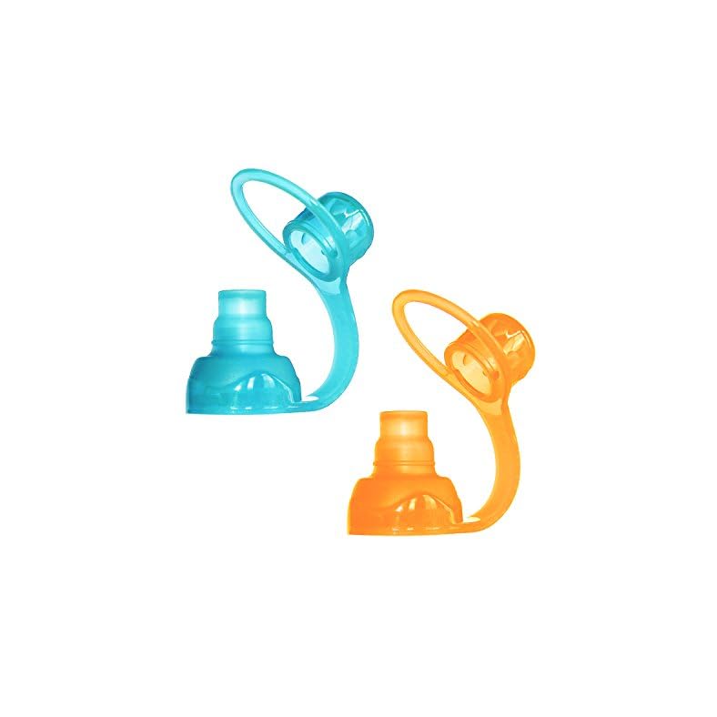 ChooMee SoftSip Food Pouch Top | Baby Led Weaning | No Spill Flow Control Valve, Protects Childs Mouth, 100% Silicone…