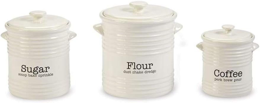 Best Kitchen Canisters Ceramic White