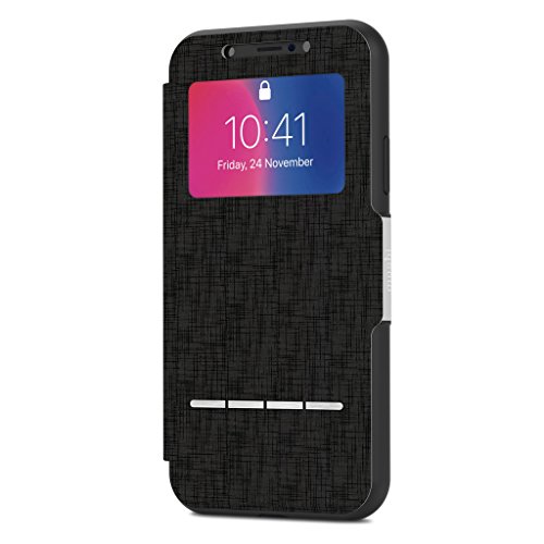 Moshi sensecover for iphone x - slim portfolio case wit…