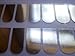 Silver Nail Foil Wraps polish strips stickers for Fingers and Toes by Miss Silver