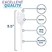 Plastic Disposable Sporks White Cutlery 115 Pk