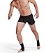 NEOTech Care Ankle Support Sleeve (1 Unit) - Open Heel, Light, Elastic & Breathable Knitted Fabric - Medium Compression - For Men, Women, Kids - Right or Left Foot - Black Color (Size M)