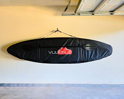 Waterproof Kayak Cover With Zipper - UV Protection Storage Cover For 10ft To 18ft Canoes & Kayaks