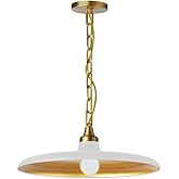 HomeStock 1 Light Incandescent Pendant Ceiling Fixture with Classic Design Providing Warm Ambient Illumination for Kitchen Di