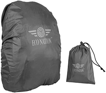 Eco Nation Rain & Dust Cover with The Portable Storage Pouch Waterproof Laptop Bag Cover