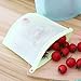 Reusable Silicone Food Storage Bag,DiHua Ziplock Bags,4 Large Srasher Bags,Food Grade,Versatile Preservation Bag Container for Vegetable,Meat,Fruit,No More Plastic