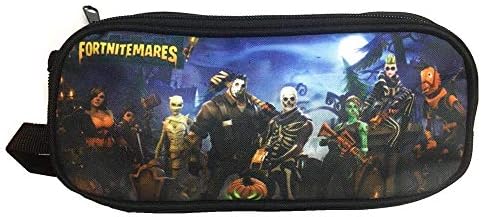 ViLin Game Pencil Case Cosmetic Bag Pen Bag Pencil Bag Stationery with Double Zipper (002)