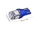 Aucan 50-Pack Blue Replacement 194 T10 168 2825 W5W 175 158 Bulb 5050 5- SMD LED Light, 12V Car Interior Lighting For Map Dome Lamp Courtesy Trunk License Plate Dashboard Lights