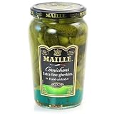 French Extra Fine Gherkins Maille-Cornichons Extra Fins-2 Jar Pack by Maille