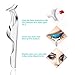 Bememo 6 Pieces Tweezers Kit for Eyelashes Extension Set, Eyelash Lash Tweezers and Eyebrow Scissors, Fake Extensions Tweezer Set Applicator