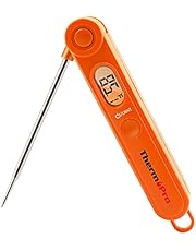 ThermoPro TP03 Digital Instant Read Meat Thermometer Kitchen Cooking Food Candy Thermometer with Backlight and Magnet for Oil Deep Fry BBQ Grill Smoker Thermometer