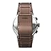 Fossil Men's FS4357 Brown Stainless Steel Bracelet Brown Analog Dial Chronograph Watch