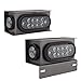LONG HAUL 2 New Trailer Truck Steel Housing Box with Oval Tail Light & 2