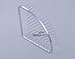 HANEABTH Stainless Steel Wall Mount Corner Shower Caddy for Bathroom, Polished Chrome