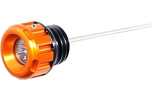 RUDYNESS Oil Temperature Dipstick Compatible for Harley 2017-2025 Touring Street Road Glide FLTRX FLHX (Orange)