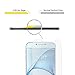 [2 Pack] Orzero samsung galaxy A8 2016 ( not for A8 ) Tempered Glass Screen Protector Anti-Scratch 9 Hardness High Definition Anti Glare Anti Fingerprint [Lifetime Replacement Warranty]