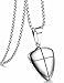 LOYALLOOK Black Cross Necklace for Women Bible Verse Cross Pendant Meaningful Religious Chain Stainless Steel American Flag Cross Pendant Chain