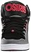 Osiris Men's NYC 83 Skate Shoe, Charcoal/red, 9.5 M US