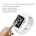 2 Pack Apple 38mm Watch Screen Protector (38mm Series 3/2/1 Compatible) Cafetec Full Coverage Anti-Scratch/Anti-Fingerprint/High Definition Screen Protector Compatible Apple Watch 38 mm