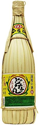 Amazon Co Jp 泡盛 どなん クバ巻 一升瓶 60度 1800ml 国泉泡盛 名 食品 飲料 お酒