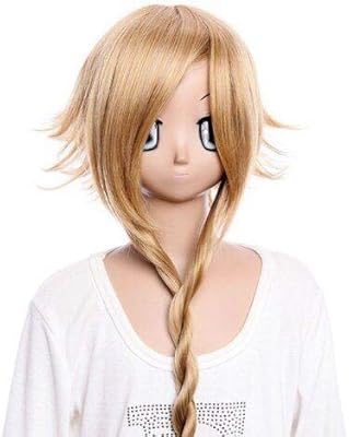 Gooaction Long Light Brown Braid And Back Part Fluffy Layered Wig For Soul Eater Medusa Anime Halloween Cosplay Party Costume Synthetic Hair Wigs Amazon Sg Health Personal Care