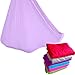 Wellsem Deluxe L:5.5 Yards W:3 Yard Pilates Yoga Flying Swing Aerial Yoga Hammock Silk Fabric for Yoga Bodybuilding(5mx2.8m)