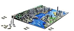 4D Cityscape Hong Kong Time Puzzle