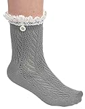 Funky Junque's Crochet Lace Bootie Sock