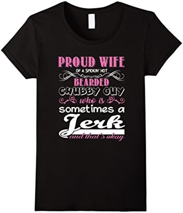 Women's Wife T Shirt, Husband Wife T Shirt, Proud Wife T Shirt XL Black