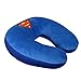 Travel Neck Pillow - Bead Foam Cushion Support U-Shape Superhero DC (Superman)
