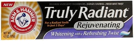Truly Radiant Rejuvenating Whitening Toothpaste 4.3 oz (121 g)(pack of 3)
