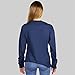 ChalkTalkSPORTS Field Hockey Long Sleeve T-Shirt | Fetch The Field Hockey Dog | Navy | Medium