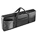 Neewer 76-Key Keyboard Bag with Extra Pockets for Electric Piano, Made of Durable and Waterproof Nylon, Adjustable and Portable Backpack Straps (Black)