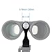 L Bracket Metal Tripod Adapter，Binocular Tripod Mount Adapter with Twin 1/4 Inch Threading Connecting Binocular Telescope Camera Tripod Universal