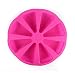 Efivs Arts 8 Cavity Silicone Portion Cake Mold Pizza Slices Pan
