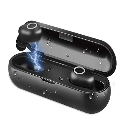 Bluetooth Headphones, HokoAcc Wireless Neckband Headset, IPX7 Sweatproof Sports Noise Cancelling Stereo Magnetic Earphones with Mic (10 Hrs Playtime,Call Vibrate Alert) - Thumbnail 7