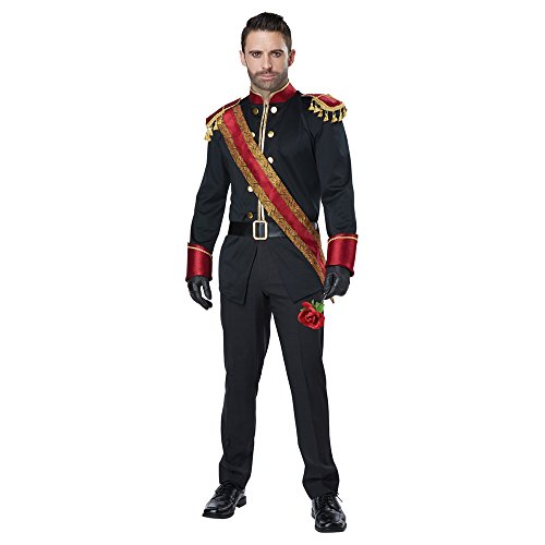 Mens Dark Prince Royal Halloween Costume
