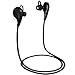Amoner Bluetooth Headphones V4.1 Wireless Stereo Sport Noise Cancelling Sweatproof Earbuds Earphones Headset with Microphone for iPhone iPad Samsung and other Android Phones