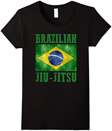 Women's Brazilian Jiu-Jitsu Tshirt Small Black
