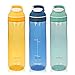 Contigo AUTOSEAL Cortland Water Bottles, 24 oz, Marigold/Monaco/Grayed Jade, 3-Pack