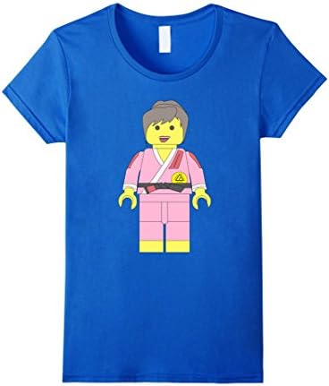 Womens Girl Brazilian Jiu Jitsu Shirt Designed By BJJ Made Better Large Royal Blue