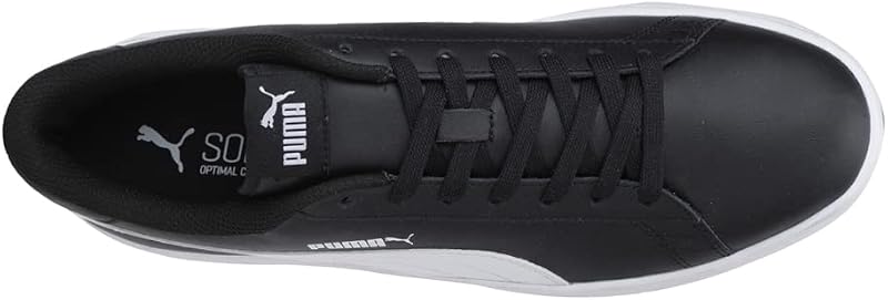 Smash V2 L, Sneakers Unisex - Adulto, Nero Puma Black Puma White, 43 EU