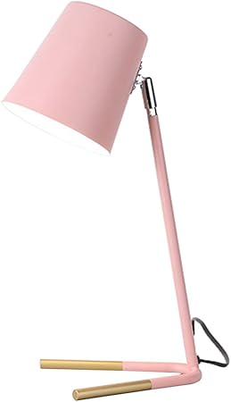 F Lumiere Lampe De Table En Fer Forge Lampe De Bureau Rose Lampe De Chevet E27 Pas D Ampoule Interrupteur A Bouton Poussoir Amazon Fr Cuisine Maison