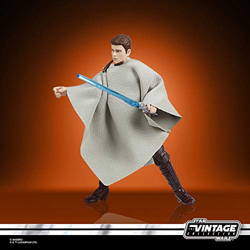 Star Wars Hasbro The Vintage Collection Anakin Skywalker (als Flüchtling getarnt) Spielzeug, 9,5 cm große Angriff der Klonkrieger Figur – Bild 5