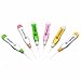 GARASANI 2 Pack LED Flash Curette Earpick Ear Wax Pick Remover Tool, Random Colors (Normal)