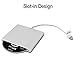 VersionTECH. USB External Slot-in Portable Ultra Slim DVD VCD CD RW Drive Burner Superdrive for Apple MacBook Pro Air iMac Laptop Notebook