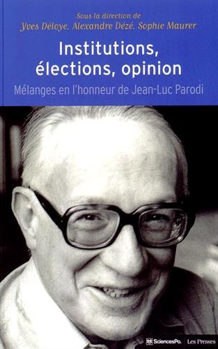 Institutions, élections, opinion