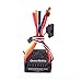 QueenHobby RC 60A Brushless ESC Waterproof Electric Speed Controller with 5.5V/3A BEC for 1/10 RC Car