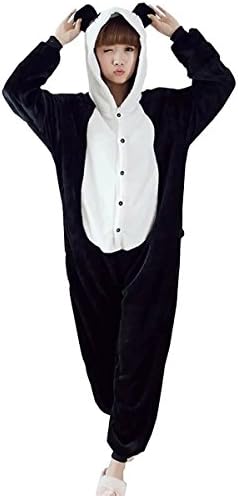 DigerLa Onesie Adult Pajamas Cosplay Costume Loungewear Sleepsuit Jumpsuit Panda
